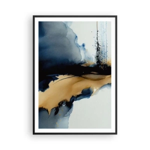 Plakat i sort ramme - Bag sløret - 70x100 cm