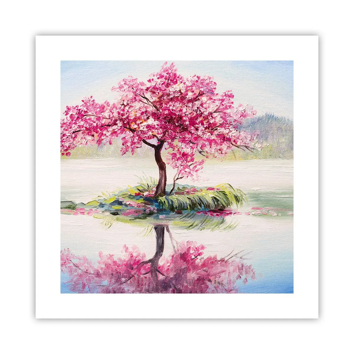 Plakat - Forårsfestival - 40x40 cm