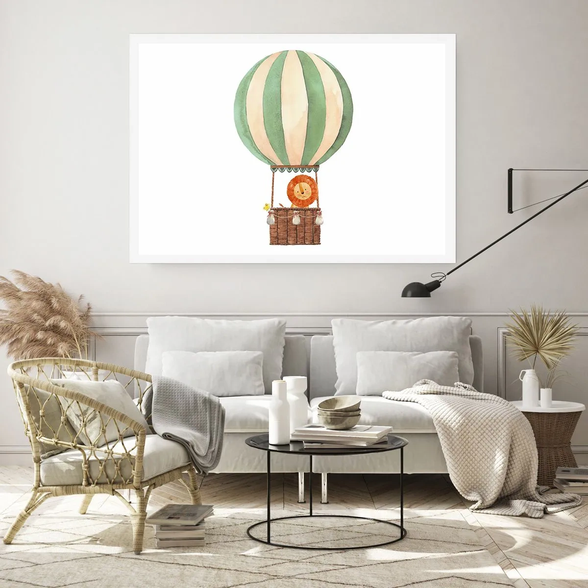 Plakat - Leons rejser - 50x40 cm