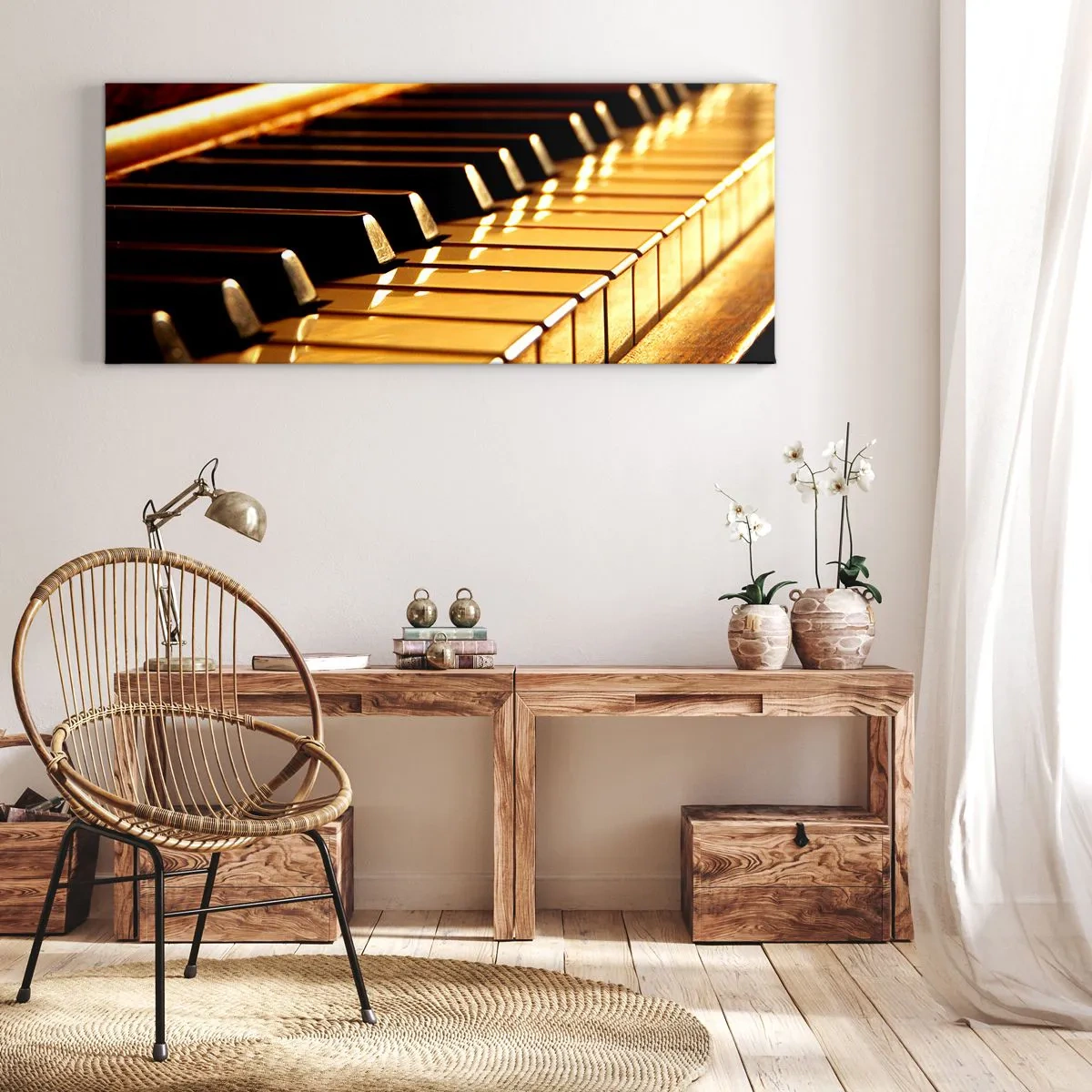 Lærredstryk - Billede på lærred - Ubegrænsede muligheder - 100x40 cm