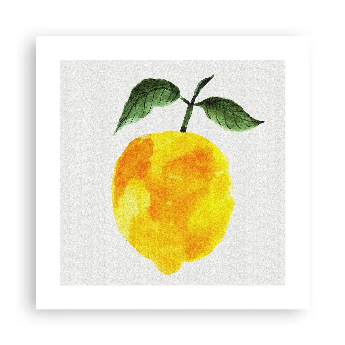 Plakat - Hvordan man kender smagen af solen - 40x40 cm