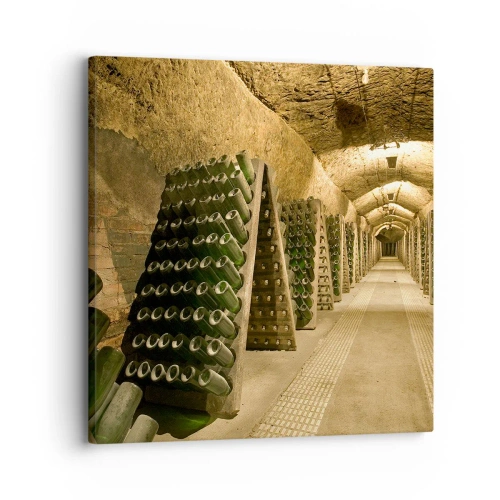 Lærredstryk - Billede på lærred - Smagens fødsel - 30x30 cm