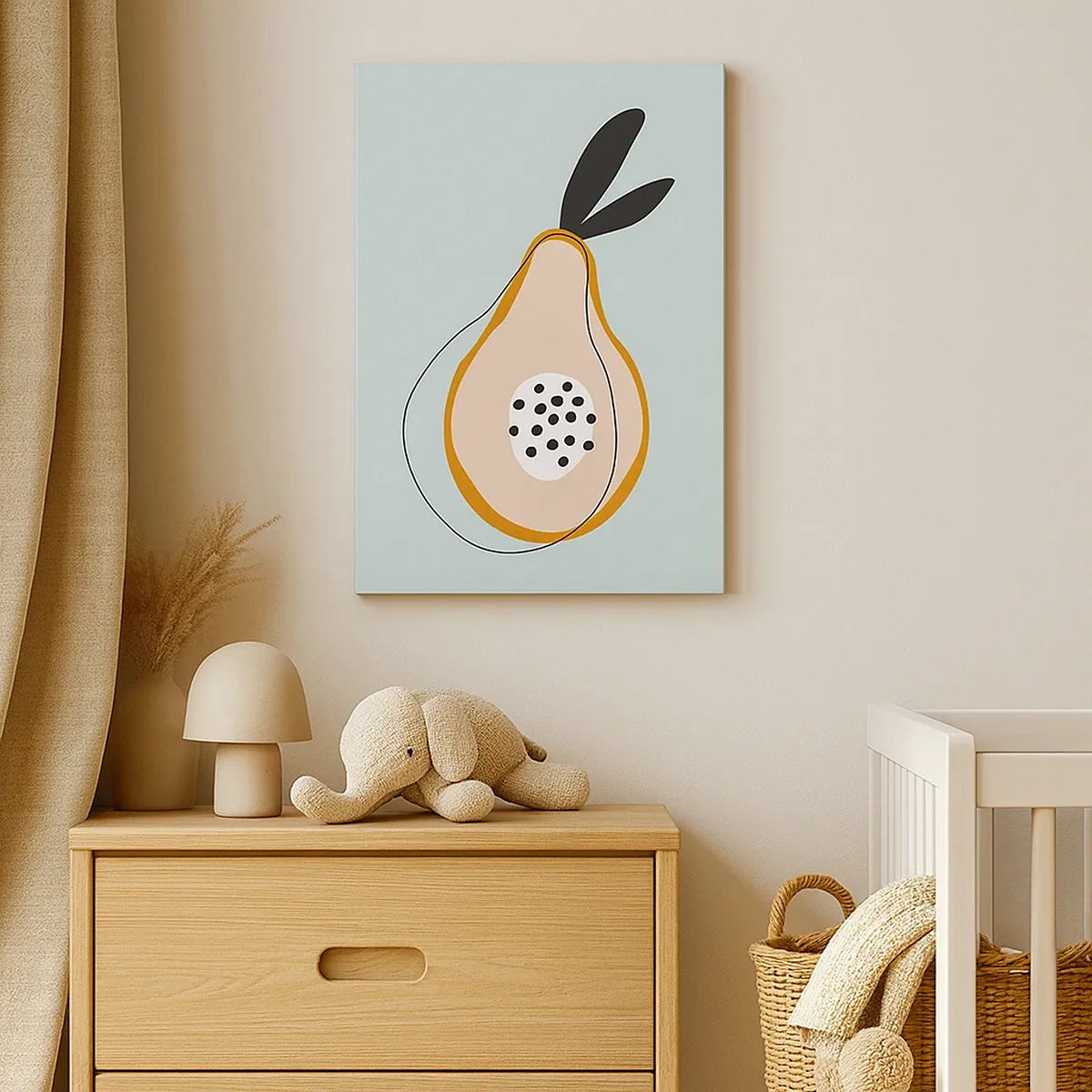 Lærredstryk - Billede på lærred - Trænge ind i tingenes natur - 50x70 cm