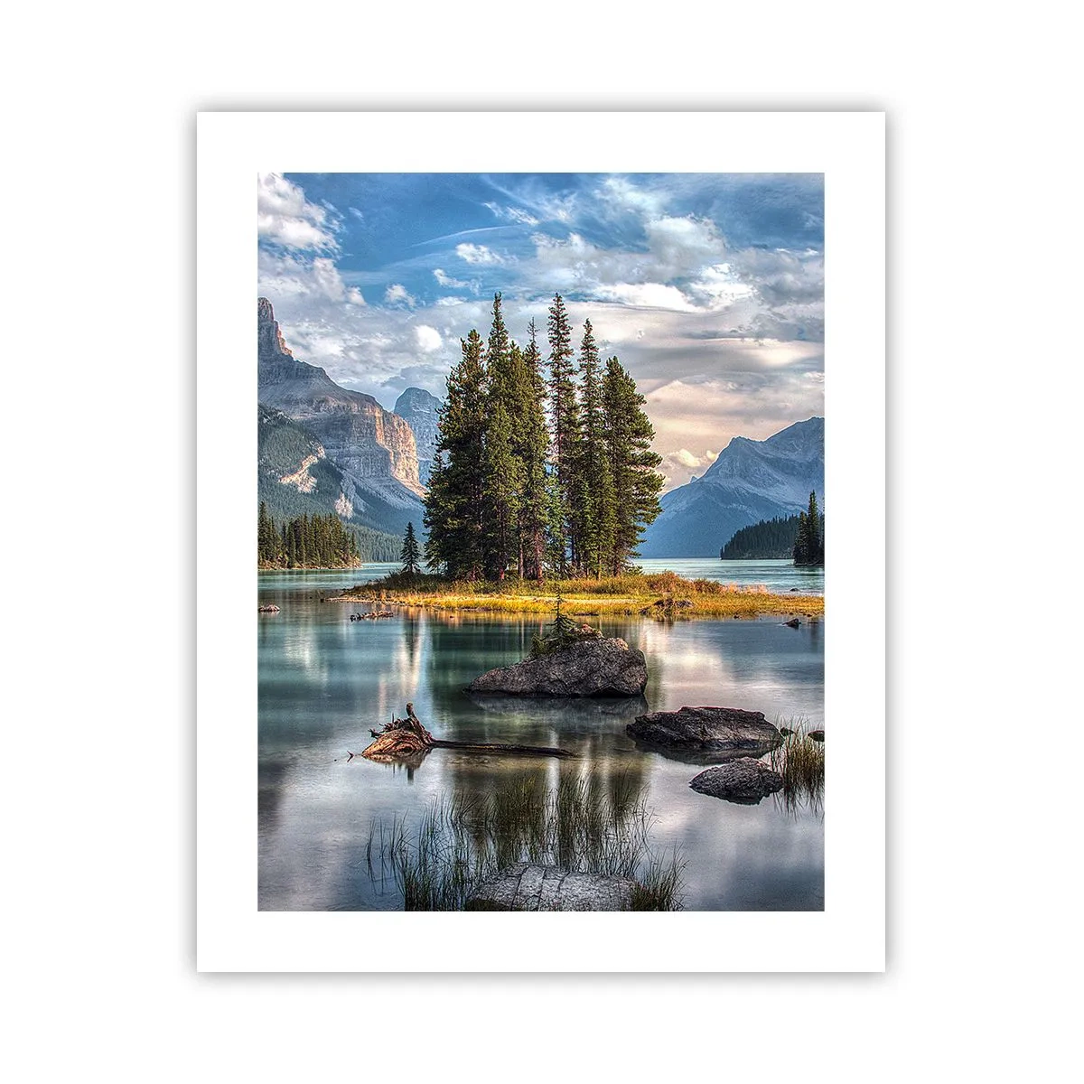 Plakat - Over store og klare vande… - 40x50 cm