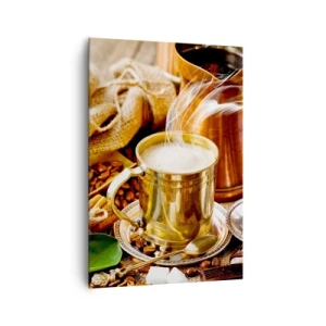 Lærredstryk - Billede på lærred - Hav en dejlig dag! - 70x100 cm