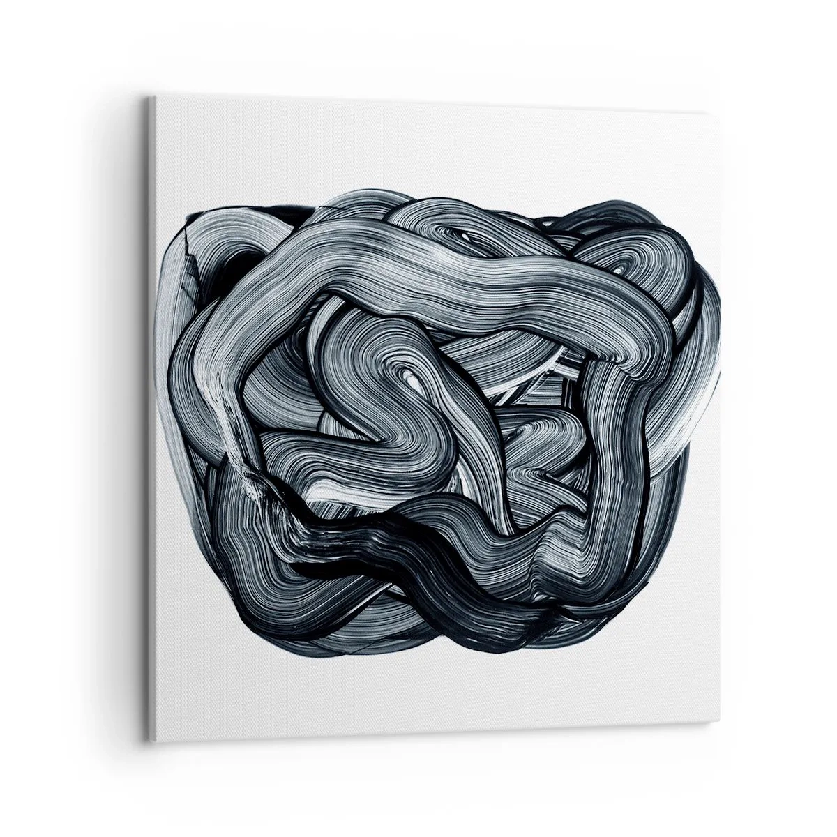Lærredstryk - Billede på lærred - Så enkelt er det ikke - 60x60 cm