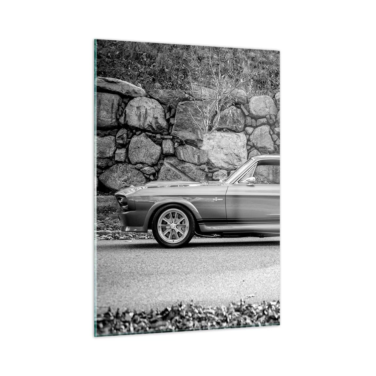 Billede på glas - En legende fra 1960'erne. - 50x70 cm