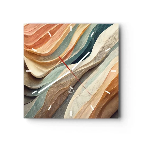 Vægur, Uret - Øjeblikke før forandring - 30x30 cm