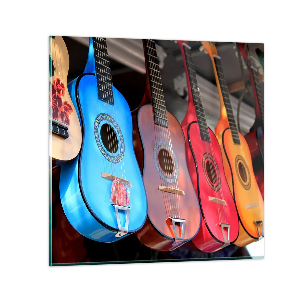 Billede på glas - Latino vibes - 70x70 cm