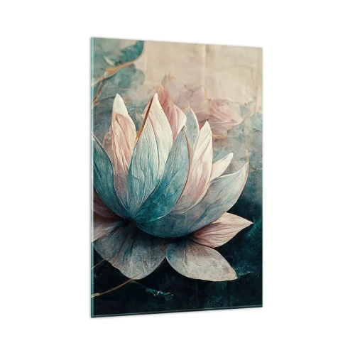 Billede på glas - Søens stjerner - 80x120 cm