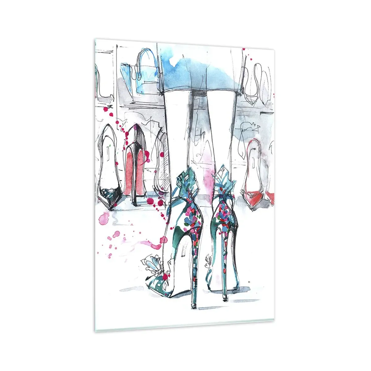 Billede på glas - Sesam, åbn dig - 80x120 cm