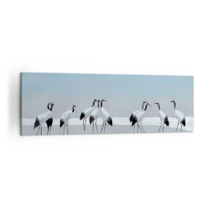 Lærredstryk - Billede på lærred - Efter en varm dag - 160x50 cm