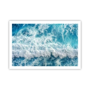 Plakat - Glædeligt og i spring - 91x61 cm