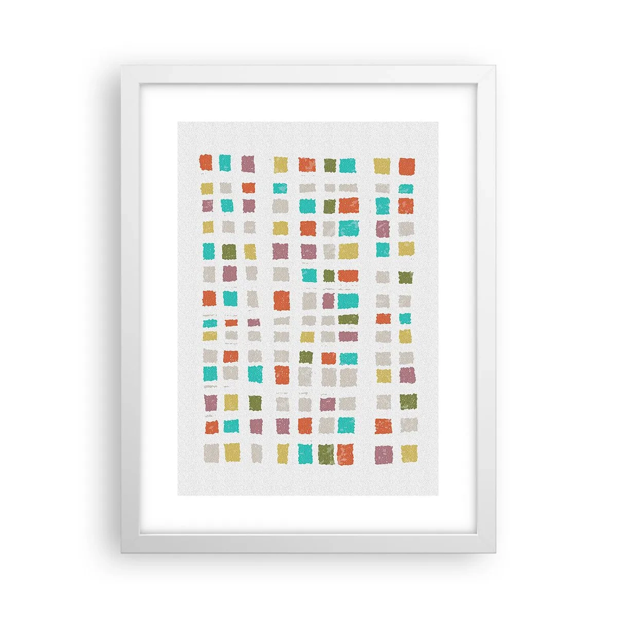 Plakat i hvid ramme - Ukendt leg - 30x40 cm