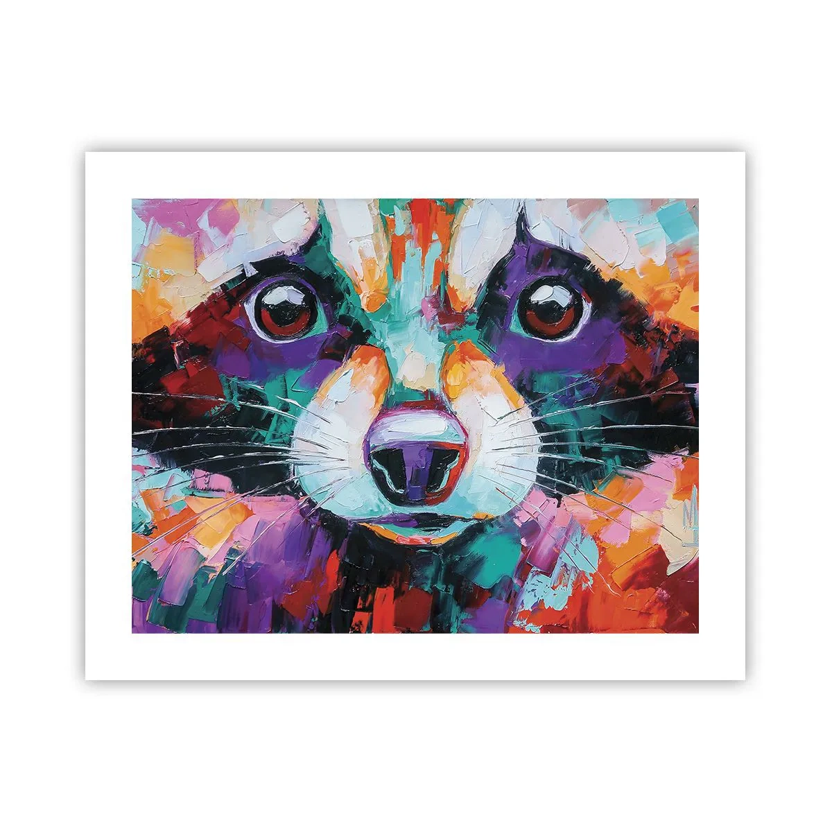 Plakat - Kun gode følelser - 50x40 cm