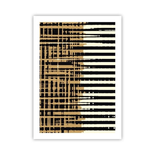 Plakat - Arkitektonisk abstraktion - 50x70 cm