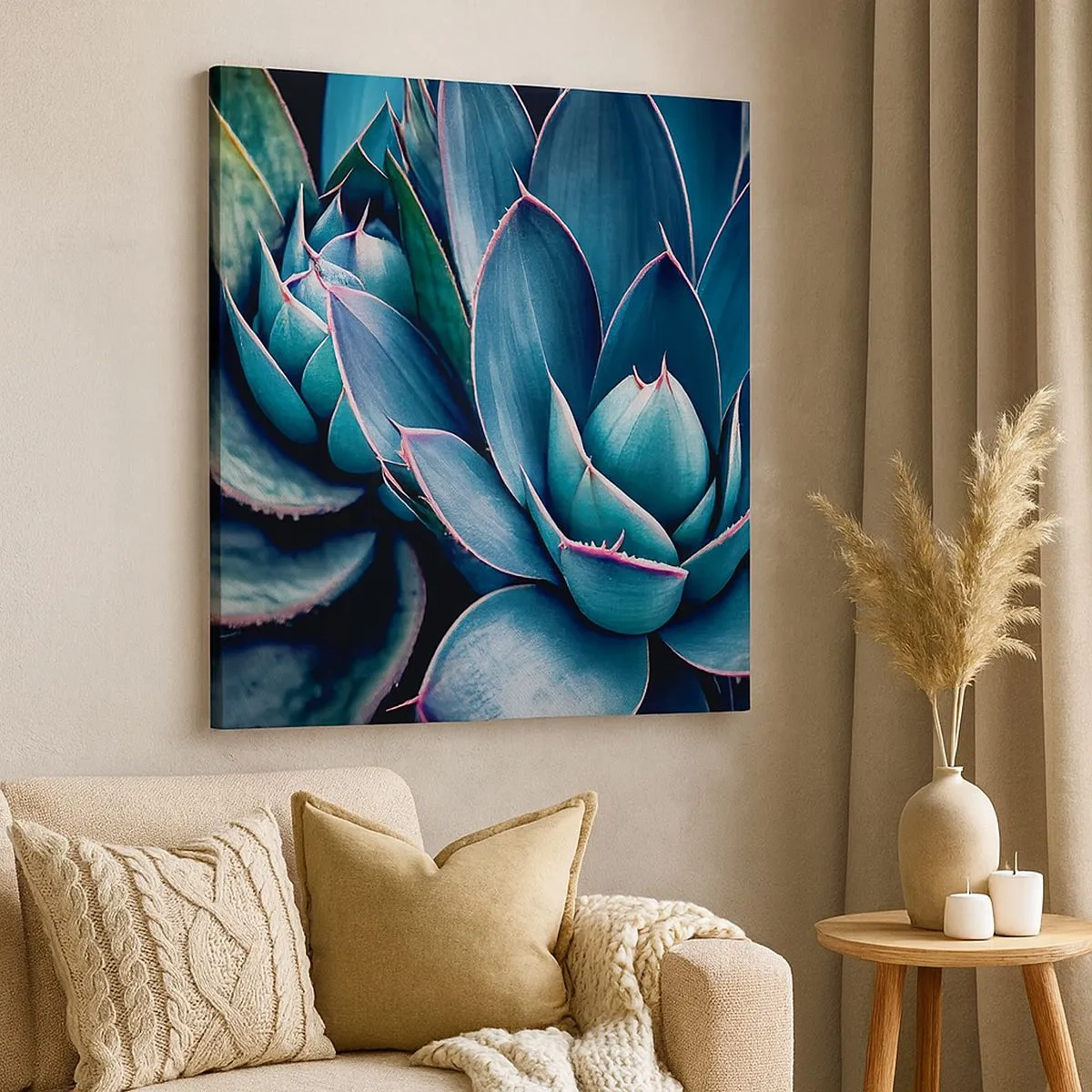 Lærredstryk - Billede på lærred - Vital kraft - 30x30 cm