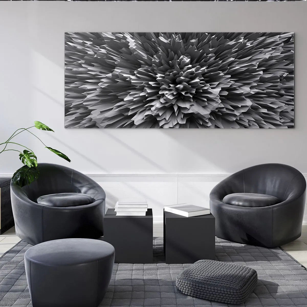 Billede på glas - Det kan ikke blive skarpere end dette - 100x40 cm