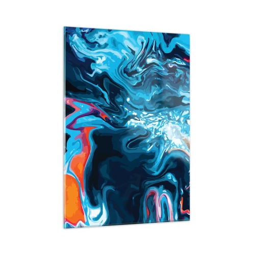 Billede på glas - En rejse ind i himlen - 50x70 cm