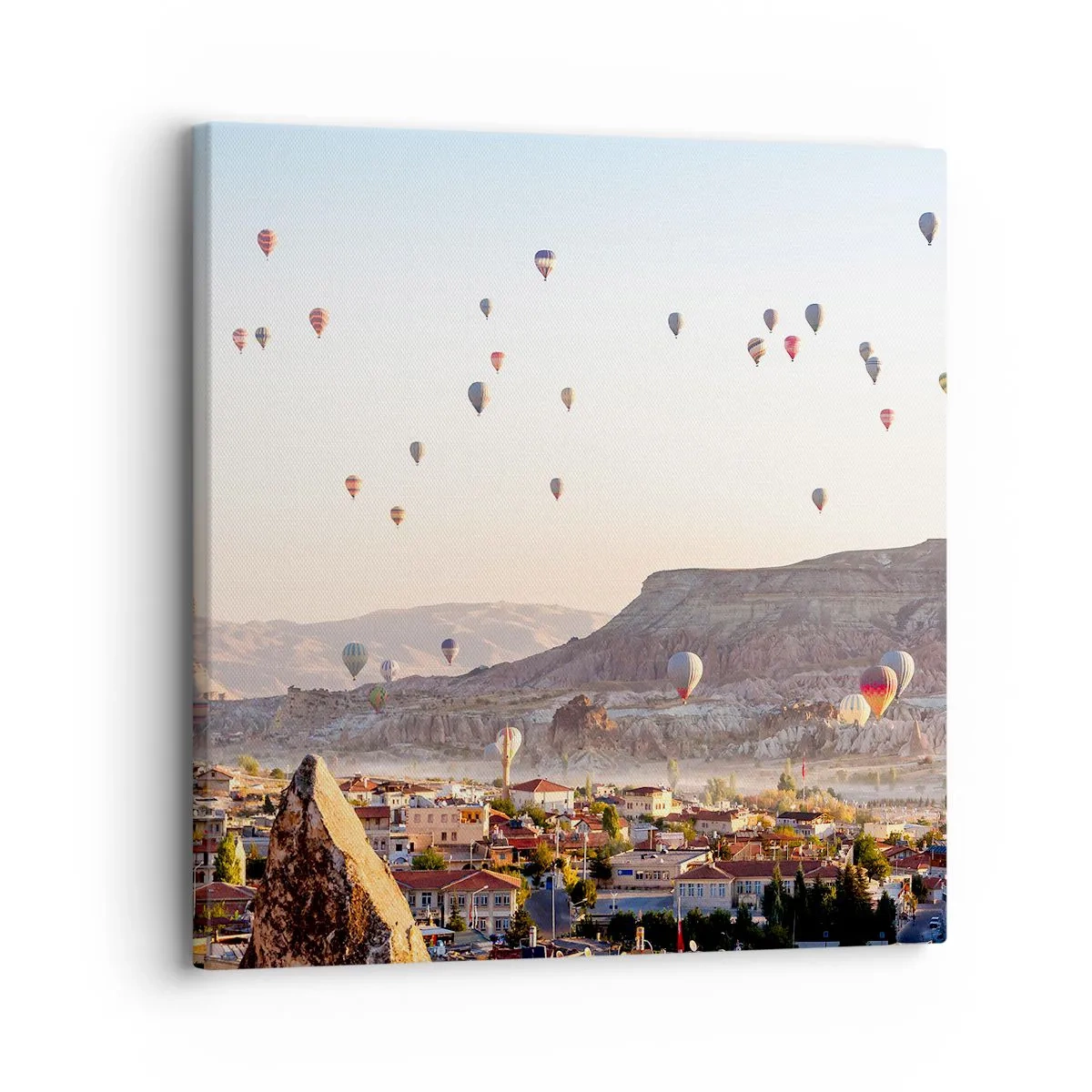 Lærredstryk - Billede på lærred - Som skibe på himlen - 30x30 cm