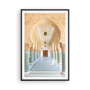 Plakat i sort ramme - Fra fortællingerne om Scheherazade - 61x91 cm