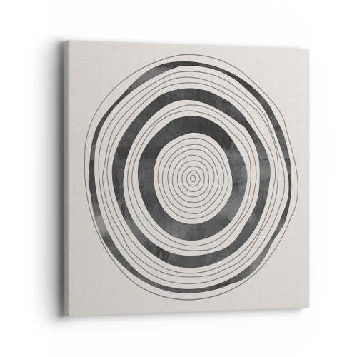 Lærredstryk - Billede på lærred - Det vigtige er det, der er imellem - 40x40 cm