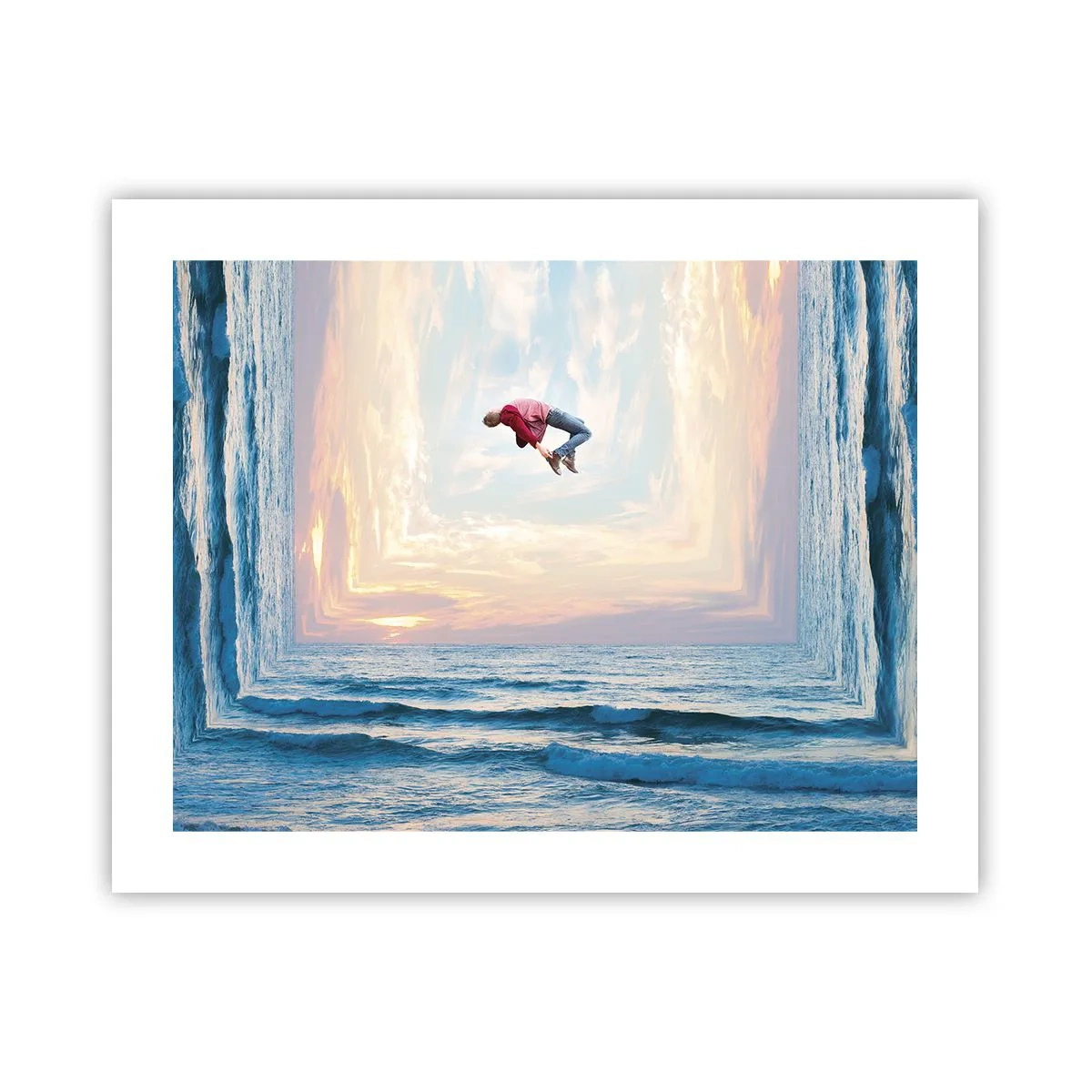 Plakat - Til en anden dimension - 50x40 cm