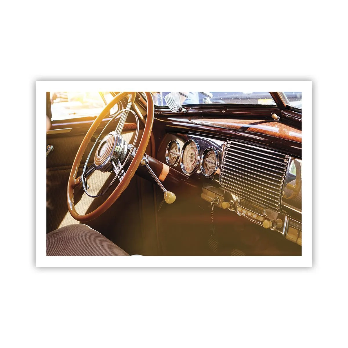 Plakat - Et pust af luksus fra fortiden - 91x61 cm