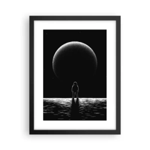 Plakat i sort ramme - Ansigt til ansigt - 30x40 cm