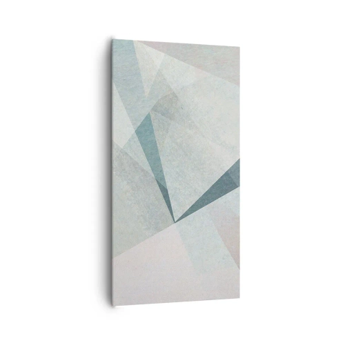 Lærredstryk - Billede på lærred - Rolig og alligevel dynamisk - 65x120 cm