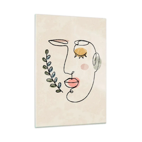 Billede på glas - Ro fundet - 50x70 cm