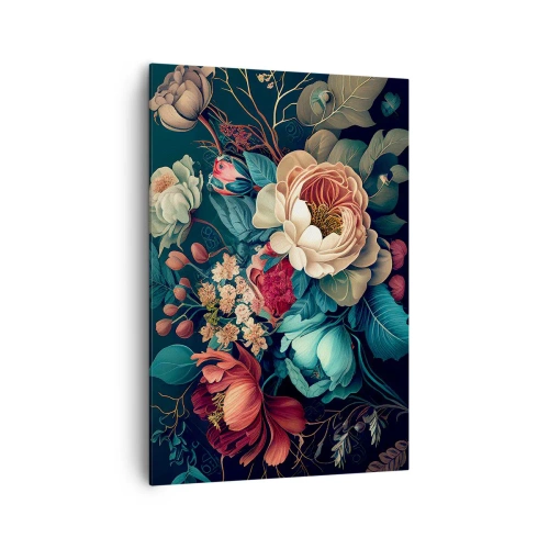 Lærredstryk - Billede på lærred - Charme fra det 19. århundrede - 70x100 cm