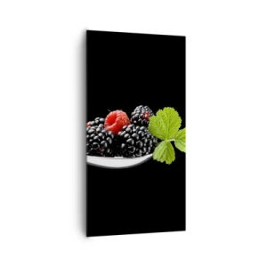 Lærredstryk - Billede på lærred - Smag af friskhed - 65x120 cm