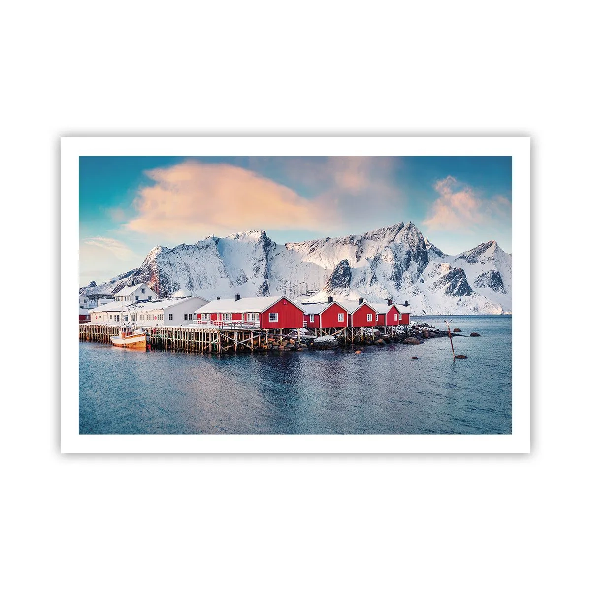 Plakat - Nordlig tilbagetrækning - 91x61 cm