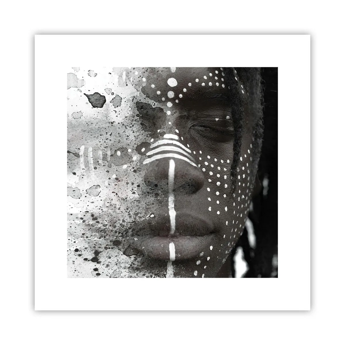 Plakat - Opdag den oprindelige ånd - 30x30 cm