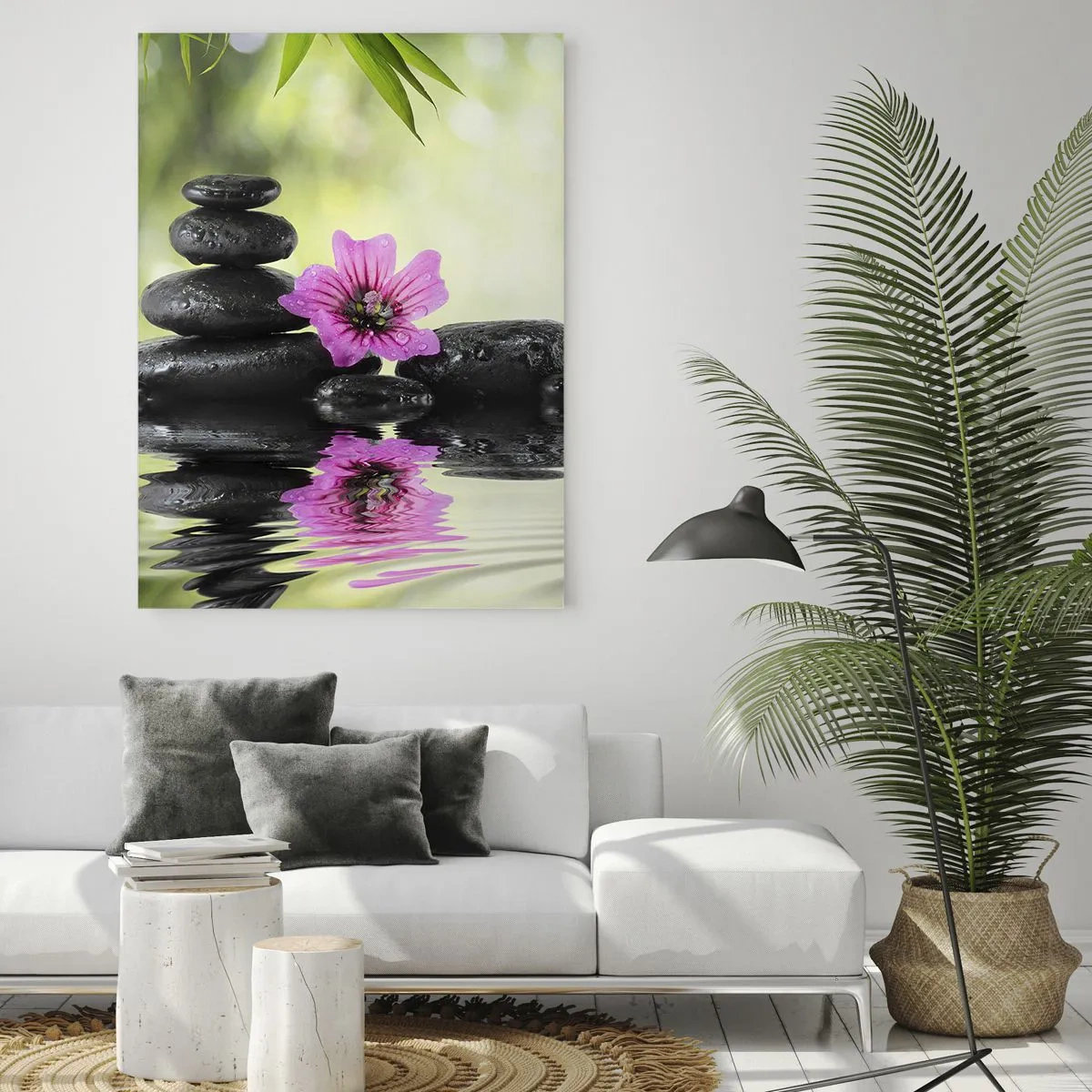 Billede på glas - Tid til sjælen - 50x70 cm