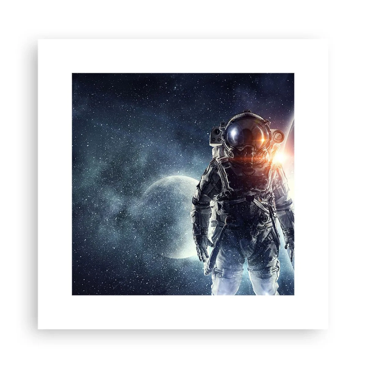 Plakat - Et kosmisk eventyr - 30x30 cm