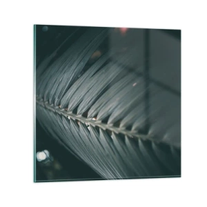 Billede på glas - Naturens præcision - 30x30 cm