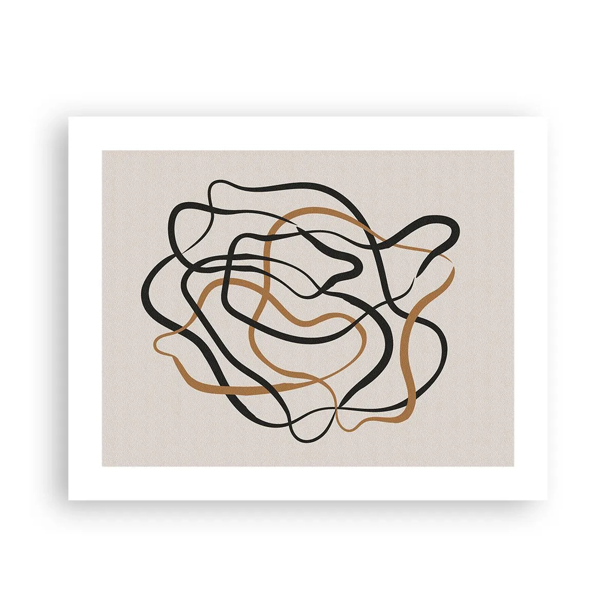 Plakat - Alt er gået galt - 50x40 cm