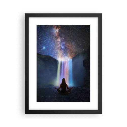 Plakat i sort ramme - Absolut harmoni - 30x40 cm