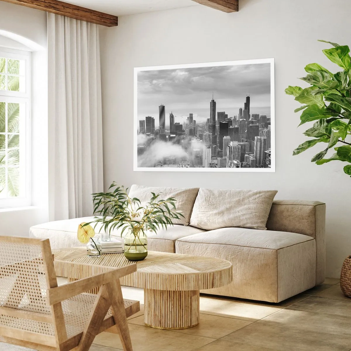 Plakat - Amerikansk landskab - 91x61 cm