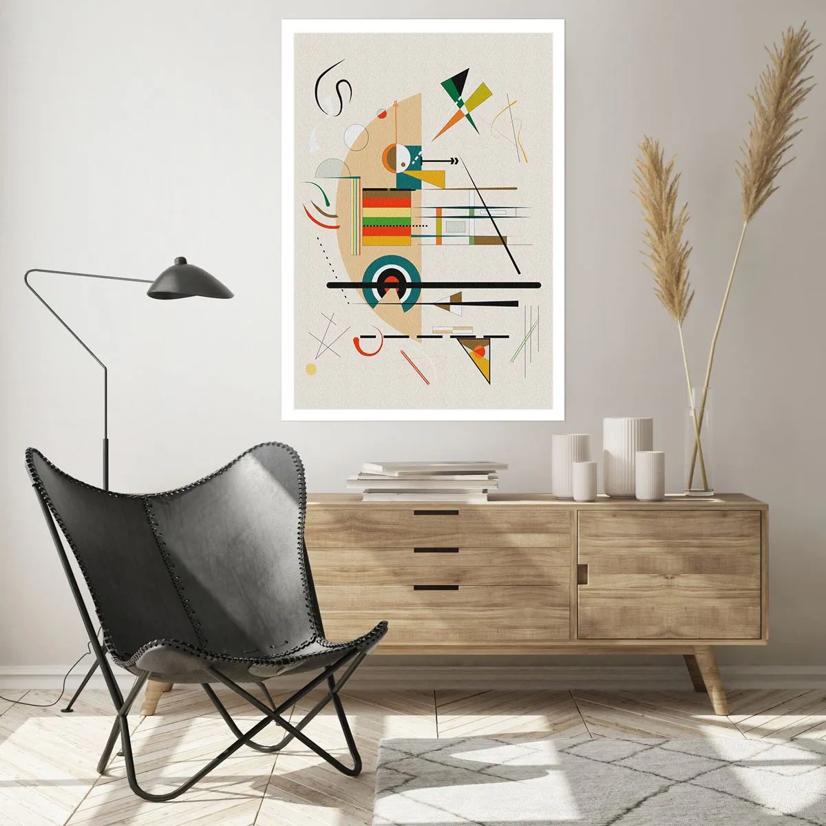 Plakat - Og verden griner - 50x70 cm