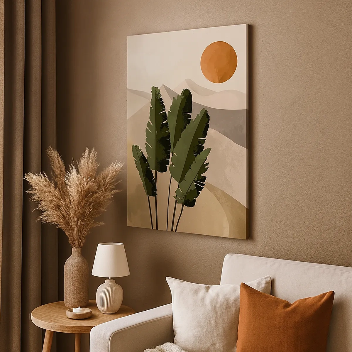 Lærredstryk - Billede på lærred - Livets triumf - 50x70 cm