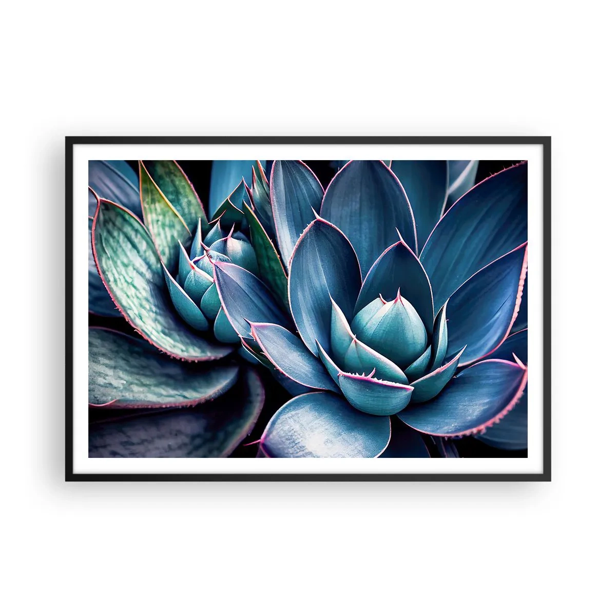 Plakat i sort ramme - Vital kraft - 100x70 cm