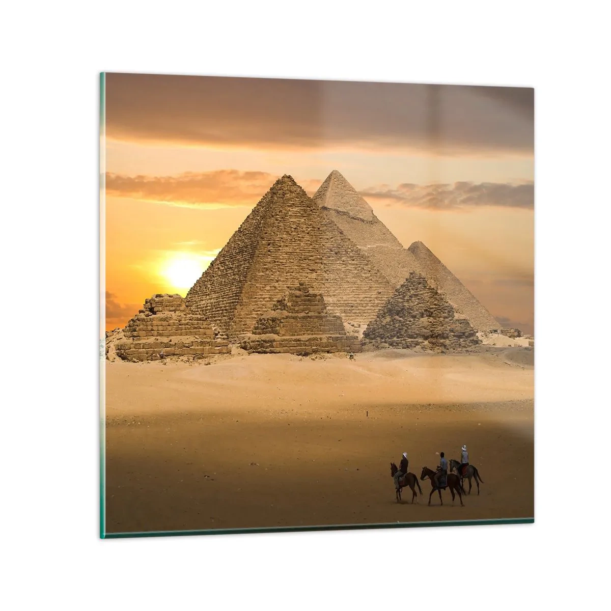 Billede på glas - Uændret i tusindvis af år - 60x60 cm