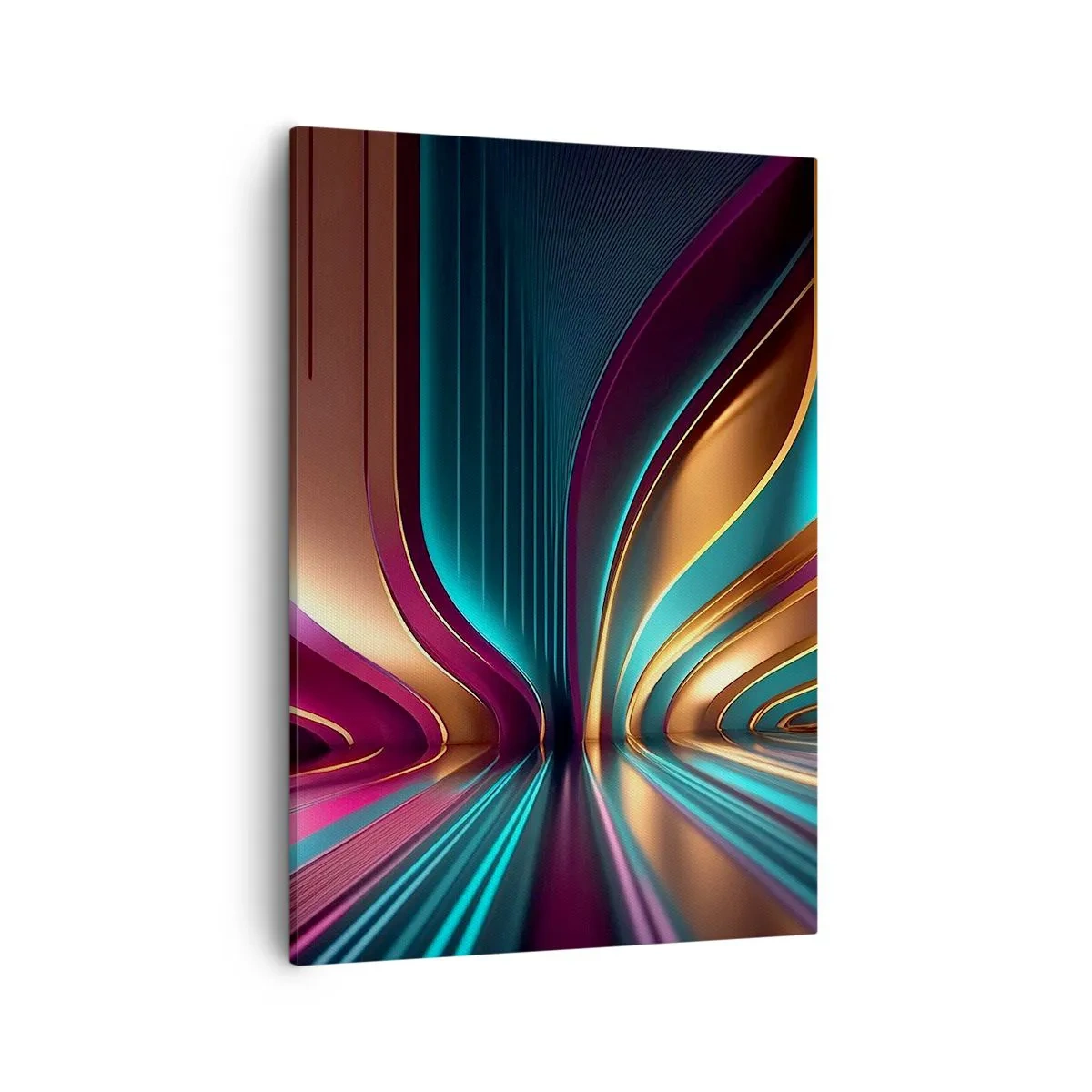 Lærredstryk - Billede på lærred - Lysets arkitektur - 50x70 cm