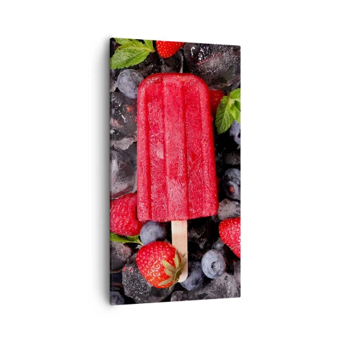 Lærredstryk - Billede på lærred - En smag af varm sommer - 55x100 cm