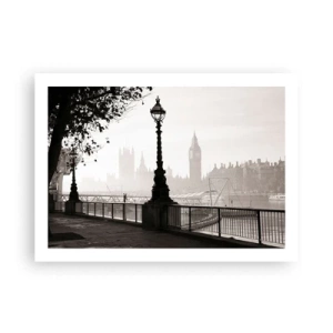 Plakat - London morgen - 70x50 cm
