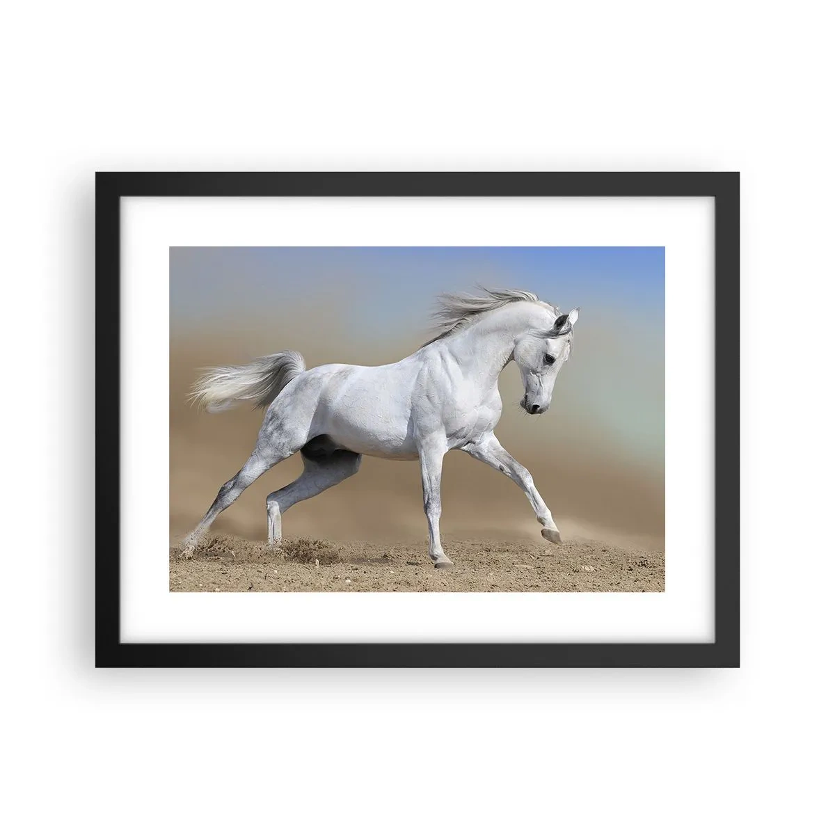 Plakat i sort ramme - Den smukkeste arabiske fortælling - 40x30 cm