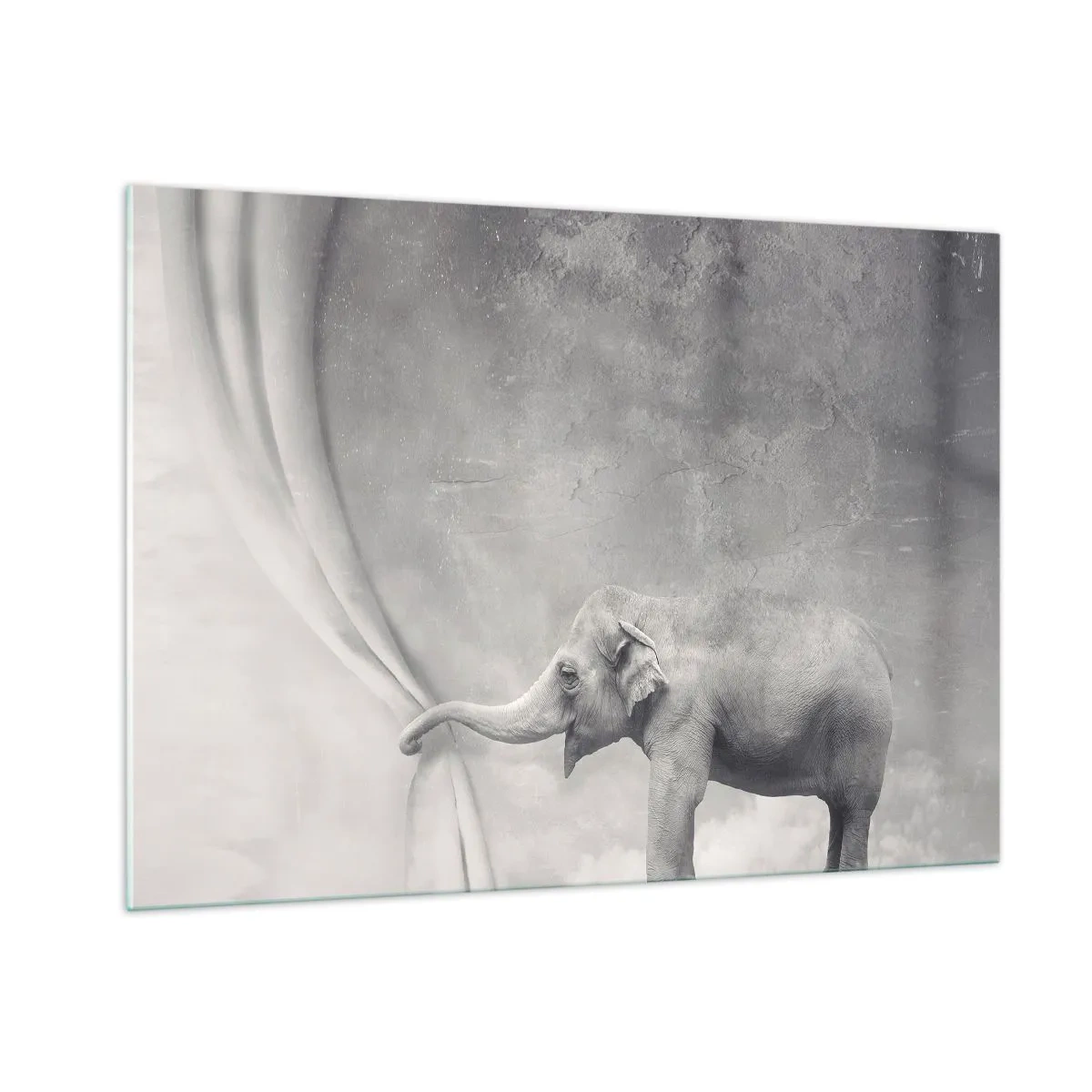 Billede på glas - Afslør hemmeligheden - 100x70 cm